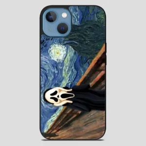 The Starry Night Scream iPhone 13 Case