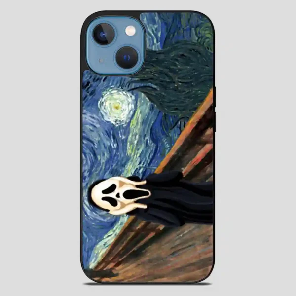 The Starry Night Scream iPhone 13 Case