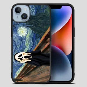 The Starry Night Scream iPhone 14 Plus Case