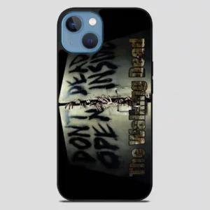 The Walking Dead Dont Open Dead iPhone 13 Case