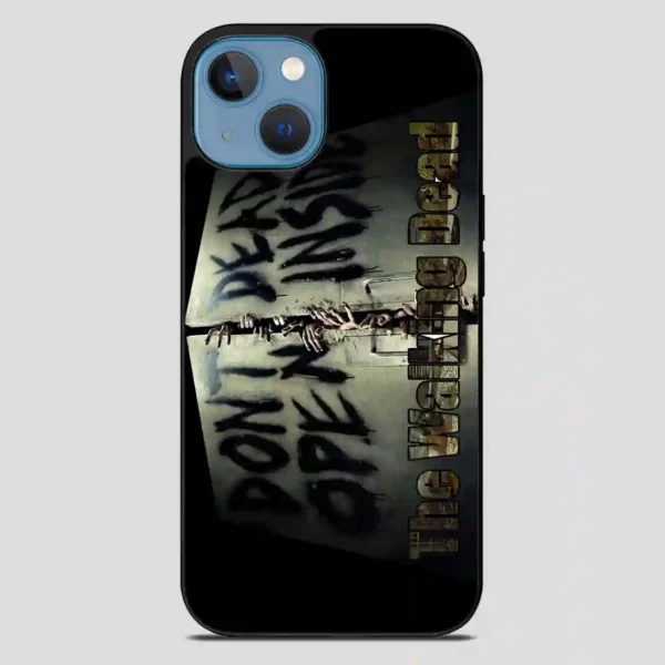 The Walking Dead Dont Open Dead iPhone 13 Case