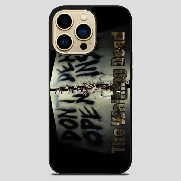 The Walking Dead Dont Open Dead iPhone 14 Pro Max Case