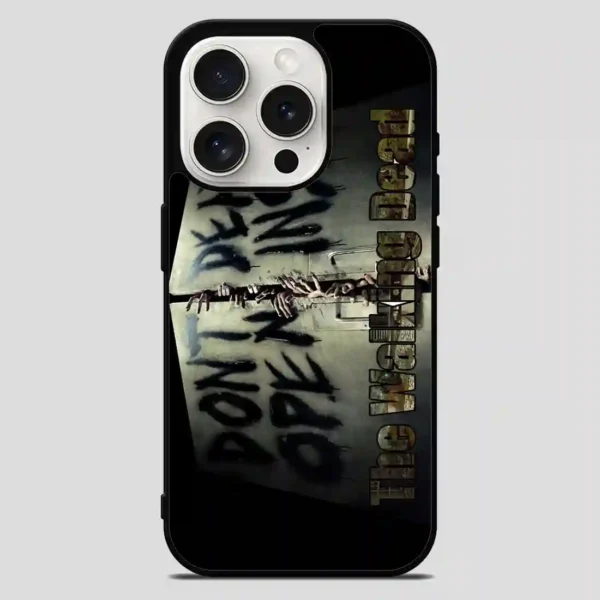 The Walking Dead Dont Open Dead iPhone 15 Pro Max Case