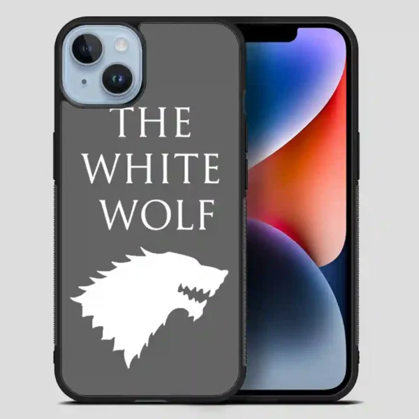 The White Wolf Sigil iPhone 14 Plus Case