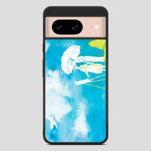 The Wind Rises Features Jiro And Nahoko Watercolor Google Pixel 8 Case