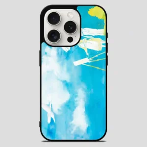 The Wind Rises Features Jiro And Nahoko Watercolor iPhone 15 Pro Max Case