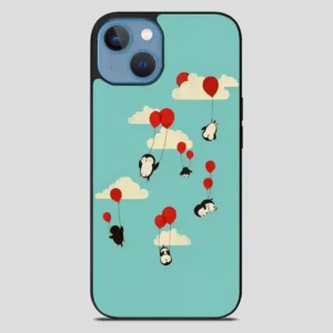 These Bashful Penguins Doing Normal Penguin Things iPhone 13 Case