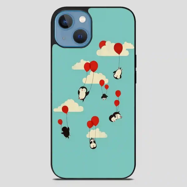 These Bashful Penguins Doing Normal Penguin Things iPhone 13 Case