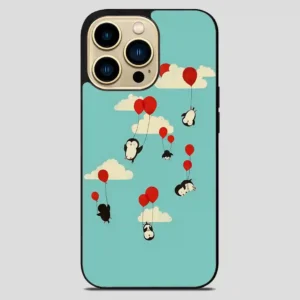 These Bashful Penguins Doing Normal Penguin Things iPhone 14 Pro Max Case