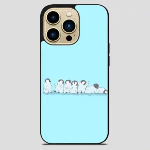 These Penguins That Are Basically A Chronological Depiction Of Your Week iPhone 14 Pro Max Case