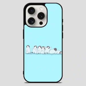 These Penguins That Are Basically A Chronological Depiction Of Your Week iPhone 15 Pro Max Case