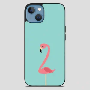 This Fancy Flamingo iPhone 13 Case
