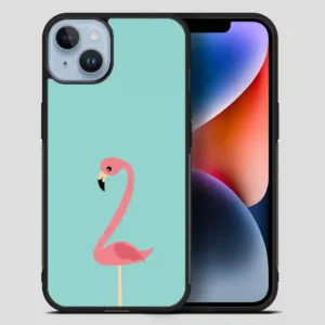 This Fancy Flamingo iPhone 14 Plus Case