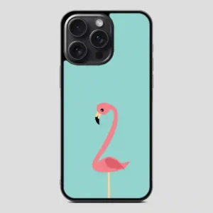 This Fancy Flamingo iPhone 15 Pro Case