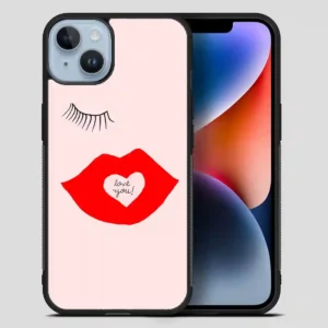 This Flirty Minimalist Message iPhone 14 Plus Case
