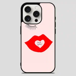 This Flirty Minimalist Message iPhone 15 Pro Max Case