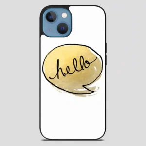 This Golden Greeting iPhone 13 Case