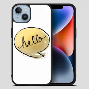 This Golden Greeting iPhone 14 Plus Case