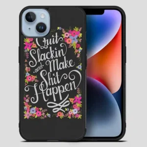 This Pretty Pep Talk That Gets To The Point iPhone 14 Plus Case