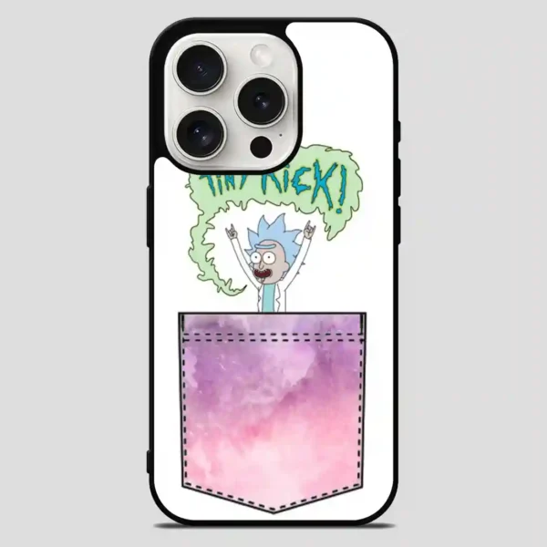 Tiny Rick 0Vintage iPhone 15 Pro Max Case