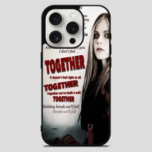 Together Avril Lavigne Source iPhone 15 Pro Max Case