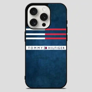 Tommy Hilfiger Blue iPhone 15 Pro Max Case
