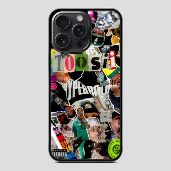 Toosii Rap Rapper iPhone 15 Pro Case