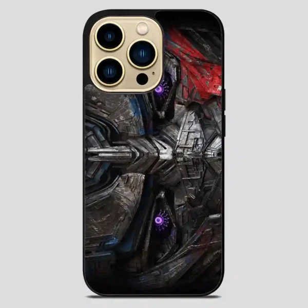 Transformers The Last Knight Optimus Prime iPhone 14 Pro Max Case