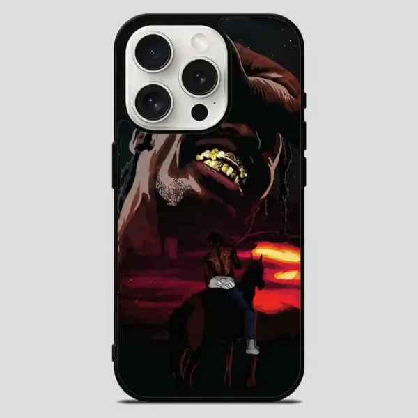 Travis Scott Rodeo iPhone 15 Pro Max Case