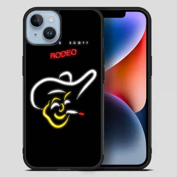 Travis Scott Rodeo Retro iPhone 14 Plus Case