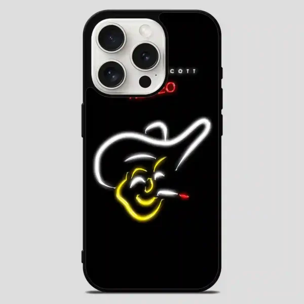 Travis Scott Rodeo Retro iPhone 15 Pro Max Case