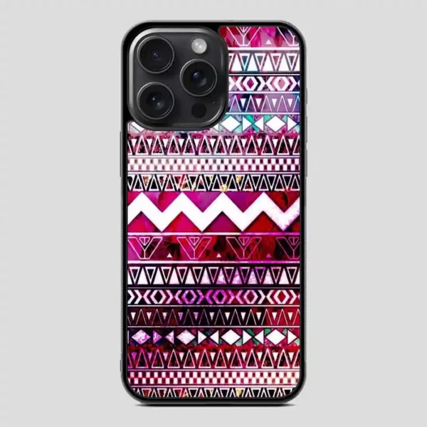 Tribal Aztec iPhone 15 Pro Case