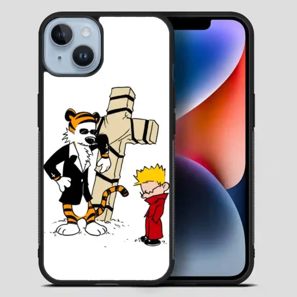 Trigun Calvin And Hobbes Fresh iPhone 14 Plus Case