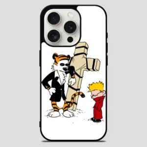 Trigun Calvin And Hobbes Fresh iPhone 15 Pro Max Case