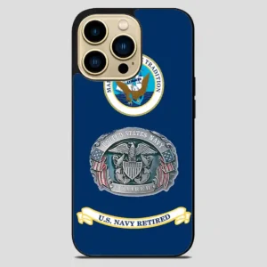Us Navy Retired iPhone 14 Pro Max Case