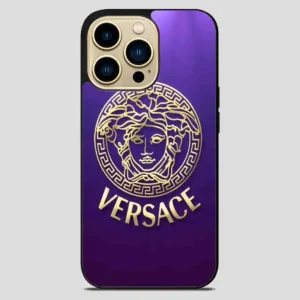 Versace Blue iPhone 14 Pro Max Case