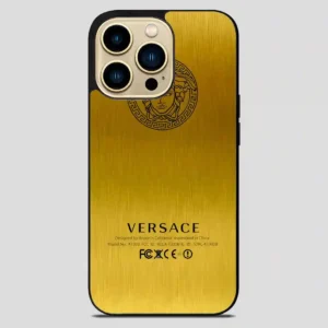 Versace Gold Edition iPhone 14 Pro Max Case