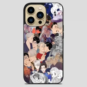 Victuri Collage Yuri On Ice iPhone 14 Pro Max Case