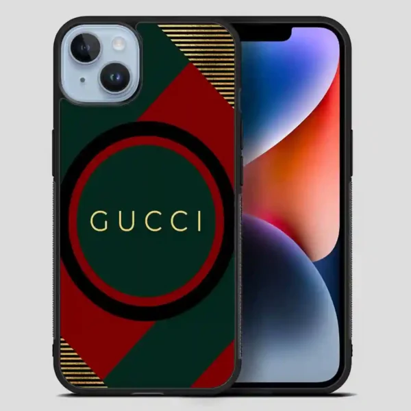 Wallpaper Gucci Pattren iPhone 14 Plus Case