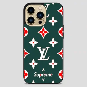 Wallpaper Lv Green iPhone 14 Pro Max Case