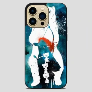 Walt Disney Pixar Brave Watercolor iPhone 14 Pro Max Case