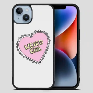 Weird Girl Heart iPhone 14 Plus Case