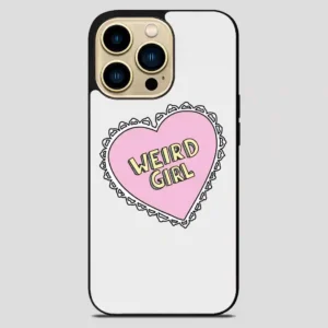 Weird Girl Heart iPhone 14 Pro Max Case