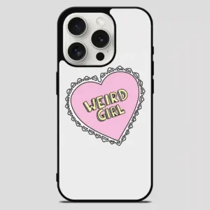 Weird Girl Heart iPhone 15 Pro Max Case