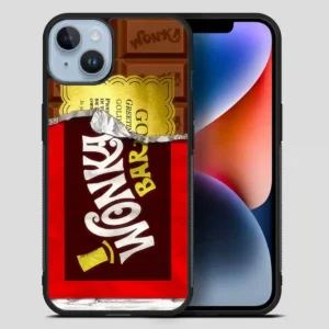 Willy Wonka Golden Ticket iPhone 14 Plus Case
