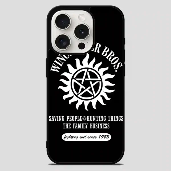 Winchester Bros iPhone 15 Pro Max Case