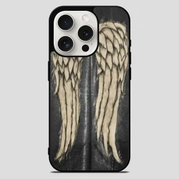 Wings Daryl Dixon Walking Dead iPhone 15 Pro Max Case