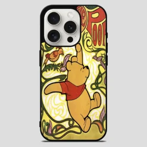 Winnie The Pooh Poster Retro iPhone 15 Pro Max Case