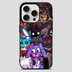 Withered Fnaf Bonnie Vintage iPhone 15 Pro Max Case