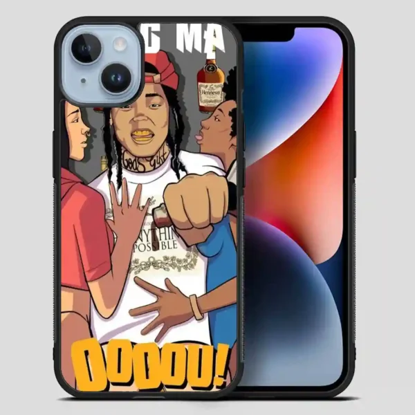 Young Ma Retro iPhone 14 Plus Case